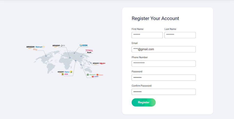 Register Your Account